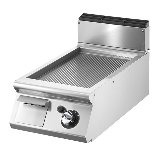 VS7040FTRGVT || GAS GRIDDLE, RIBBED PLATE - TOP VERSION